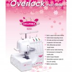 OKURMA/820D PORTABLE OVERLOCK MACHINE